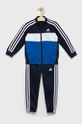 granatowy adidas Performance dres dziecięcy HE9316 Chłopięcy