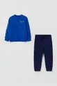 темно-синій Дитячий бавовняний спортивний костюм OVS Для хлопчиків
