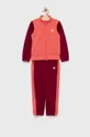 fioletowy adidas Performance dres dziecięcy HE2002 Dziewczęcy