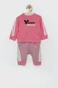 рожевий Дитячий спортивний костюм adidas Performance Disney HF1879 Для дівчаток