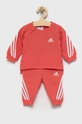 розовый Детский спортивный костюм adidas Performance HF1950 Для девочек