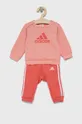 różowy adidas Performance Komplet dziecięcy HF1959 Dziewczęcy