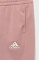 roza adidas Performance otroški pulover