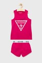 Guess gyerek pizsama együttes rózsaszín J1BG00.J1311
