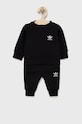 Detská tepláková súprava adidas Originals HE6909 pletenina čierna HE6909