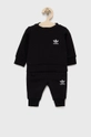 nero adidas Originals tuta per bambini Bambini