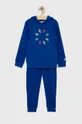 блакитний Дитячий спортивний костюм adidas Originals HB9482 Дитячий