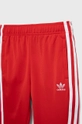 crvena Dječja trenirka adidas Originals