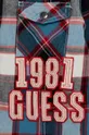 μπλε Παιδικό βαμβακερό πουκάμισο Guess