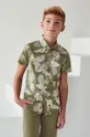 πράσινο Παιδικό βαμβακερό πουκάμισο Mayoral Για αγόρια