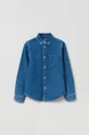 μπλε Παιδικό τζιν πουκάμισο OVS Για αγόρια