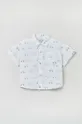 λευκό Παιδικό βαμβακερό πουκάμισο OVS Για αγόρια