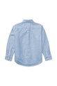 Дитяча бавовняна сорочка Polo Ralph Lauren 322819238002 блакитний AA00