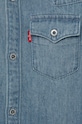Хлопчик Дитяча бавовняна сорочка Levi's 8E6866.B.NOS блакитний