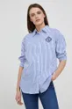 Lauren Ralph Lauren - Βαμβακερό πουκάμισο Γυναικεία