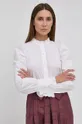 λευκό Twinset - Βαμβακερό πουκάμισο