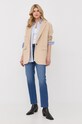 The Kooples koszula FCCL24092K niebieski SS22