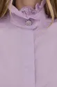 Custommade koszula bawełniana fioletowy