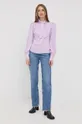 Bluza Custommade vijolična