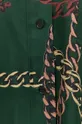 Πουκάμισο με μετάξι Victoria Beckham πράσινο