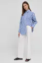 Βαμβακερό πουκάμισο Victoria Beckham  Φόδρα: 100% Οργανικό βαμβάκι Κύριο υλικό: 100% Βαμβάκι Κουμπιά: 100% Πολυεστέρας