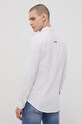 Bavlnená košeľa Tommy Jeans biela DM0DM12336.PPYY