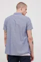 niebieski Produkt by Jack & Jones koszula z domieszką lnu