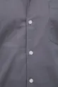 Solid camicia in cotone Uomo