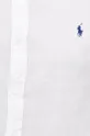 Πουκάμισο από λινό Polo Ralph Lauren λευκό