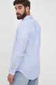 Plátěná košile Polo Ralph Lauren modrá 710873446001