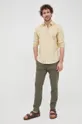 Βαμβακερό πουκάμισο Sisley  100% Βαμβάκι