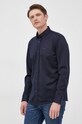 Košeľa BOSS tmavomodrá 50469378