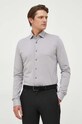 Košile Michael Kors slim šedá MD0MD91392