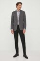 Košile Michael Kors MD0MD91392 šedá AW24