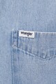 Wrangler camicia di jeans W5J1LW31S blu SS22
