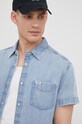 Wrangler camicia di jeans W5J1LW31S blu