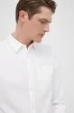 bijela Košulja s dodatkom lana Calvin Klein Jeans