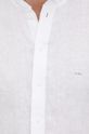 Lanena srajca Michael Kors bela