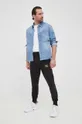 Βαμβακερό πουκάμισο Calvin Klein Jeans  100% Βαμβάκι