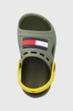 tlumená zelená Dětské sandály Tommy Hilfiger
