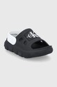 Calvin Klein Jeans klapki dziecięce V1B2.80154.22.26 V1B2.80154.22.26 czarny SS22