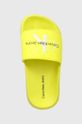 żółty Calvin Klein Jeans klapki dziecięce V3B0.80160.28.32