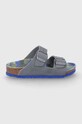 Birkenstock klapki dziecięce Arizona szary 1022569.26.35
