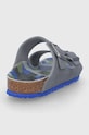 Chłopiec Birkenstock klapki dziecięce Arizona 1022569.26.35 szary