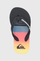 črna Quiksilver otroški natikači