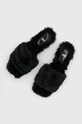 HUGO Kapcie Lola Slipper 50466504.001 czarny 50466504.001