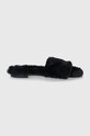 HUGO Kapcie Lola Slipper 50466504.001 50466504.001 czarny SS22