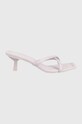 Guess papuci Beinna sintetic roz FL6BNN.LEA03.LILAC