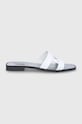 Karl Lagerfeld slapi de piele Skoot Ii piele alb KL80405.01S