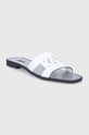 Karl Lagerfeld slapi de piele Skoot Ii KL80405.01S alb SS22